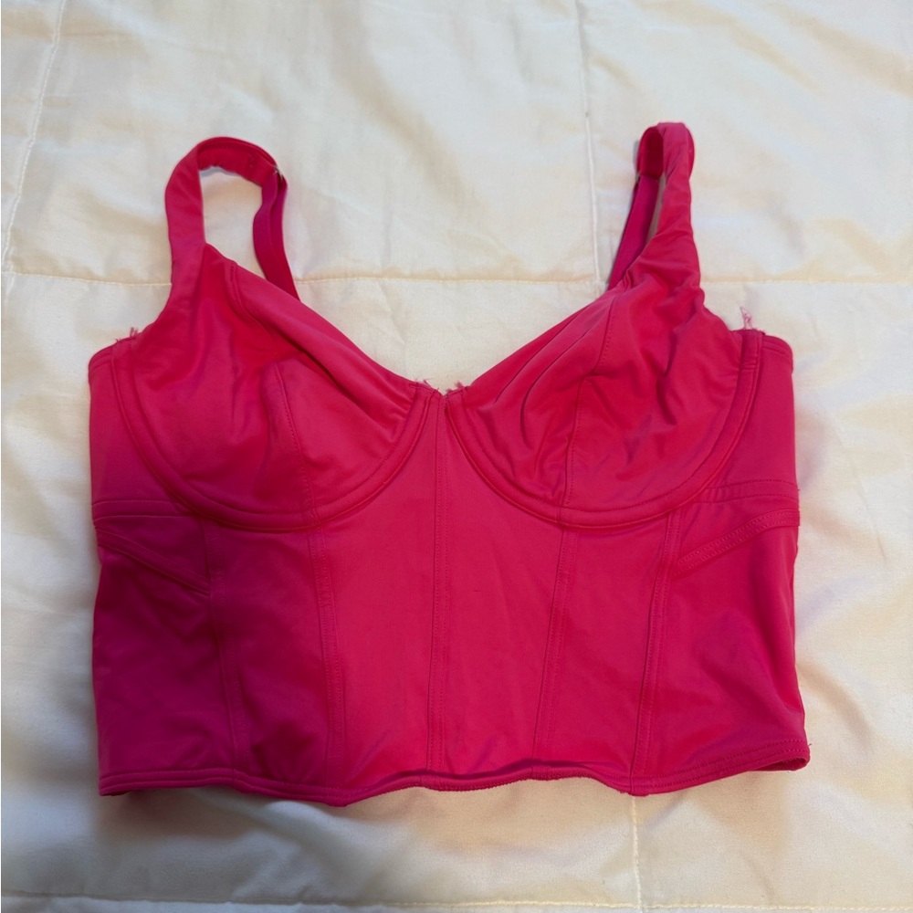 Pink Hollister Corset